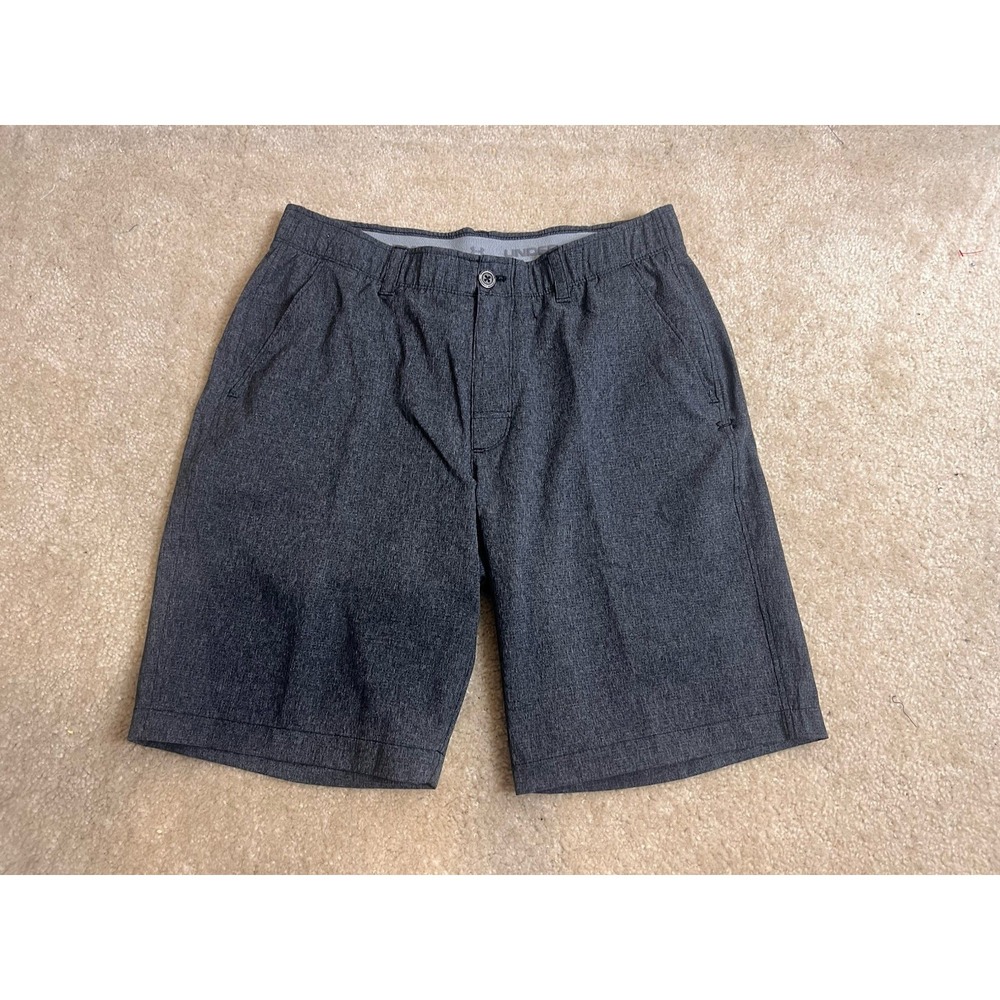 Under Armour Match Play Golf Shorts Mens‎ Size 34 Gray Performance Stretch Loose